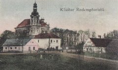 dobová pohlednice s motivem kostela