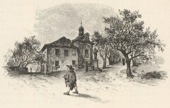 kresba kaple (autor Karel Liebscher)